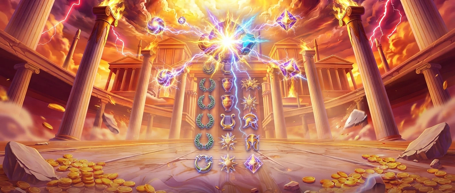 Inside Gates of Olympus 2500 slot gameplay